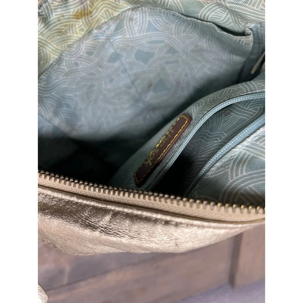The‎ Sak Metallic Gold Crossbody Shoulder Purse Handbag